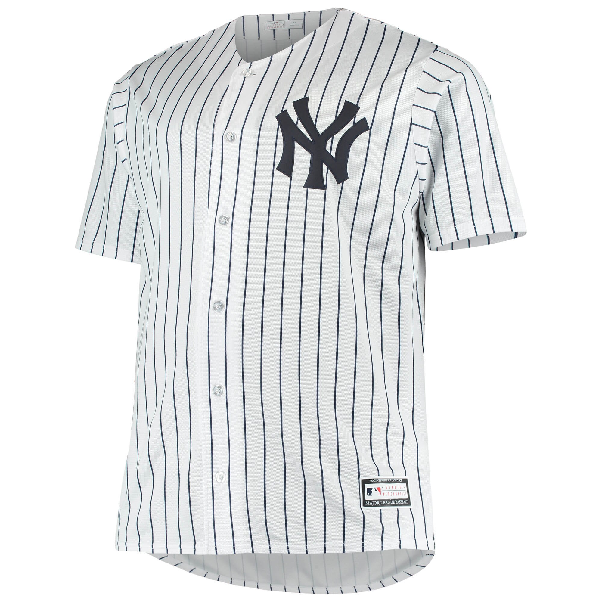 Alternative view of Giancarlo Stanton New York Yankees Big & Tall Replica Player Jersey - White