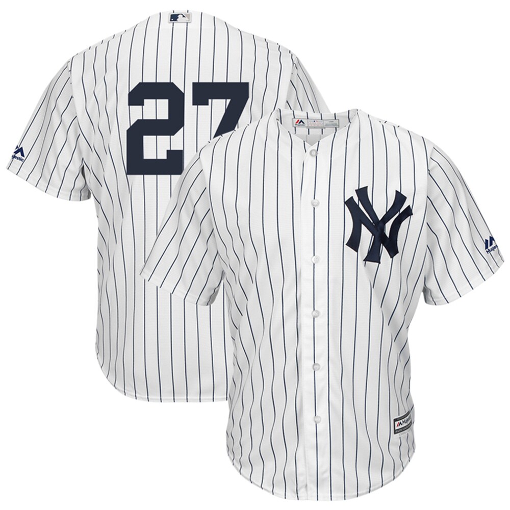 Giancarlo Stanton New York Yankees Majestic Cool Base Player Jersey - White