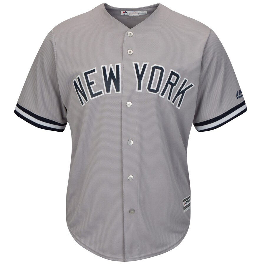 Alternative view of Giancarlo Stanton New York Yankees Majestic Cool Base Player Replica Jersey - Gray