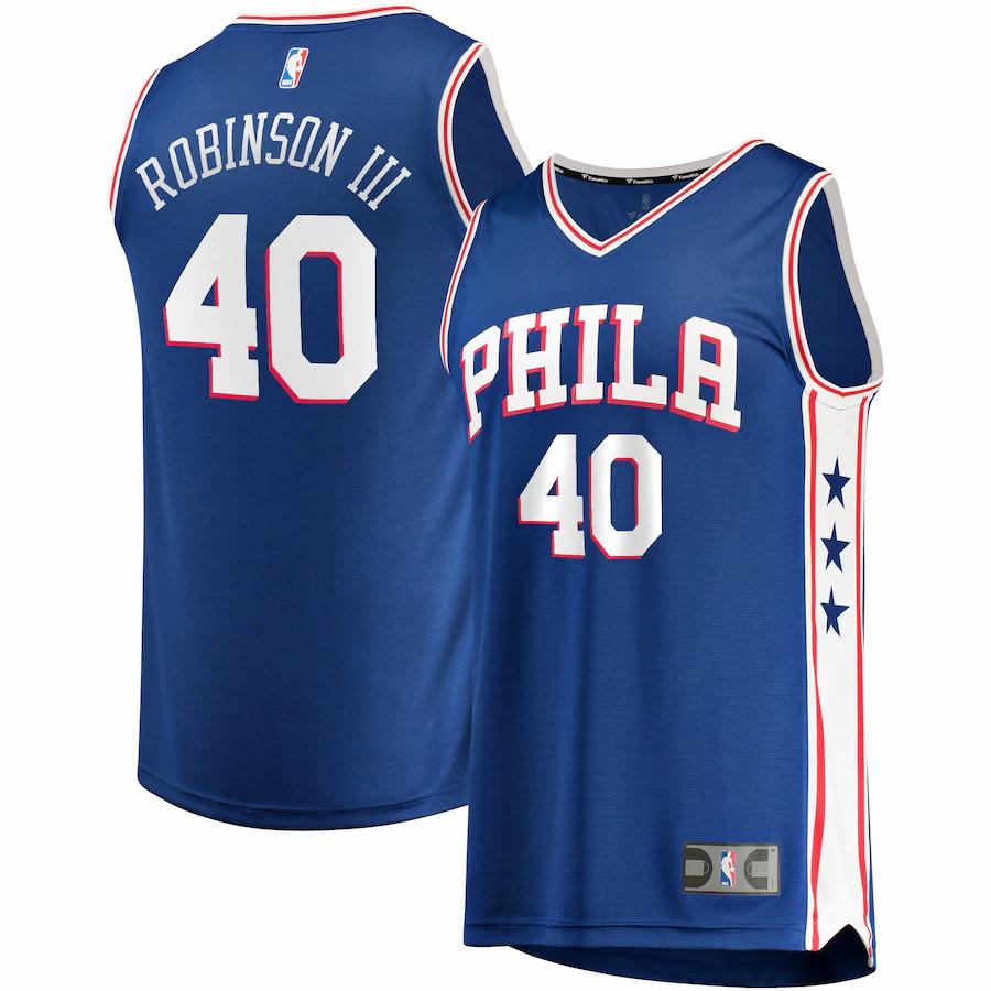 Glenn Robinson Iii Philadelphia 76ers Fanatics Branded Fast Break Road Player Jersey - Royal