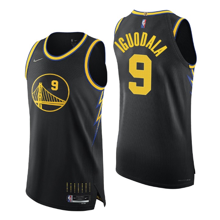 Golden State Warriors 2021-22 Nba 75th Andre Iguodala Authentic Jersey City