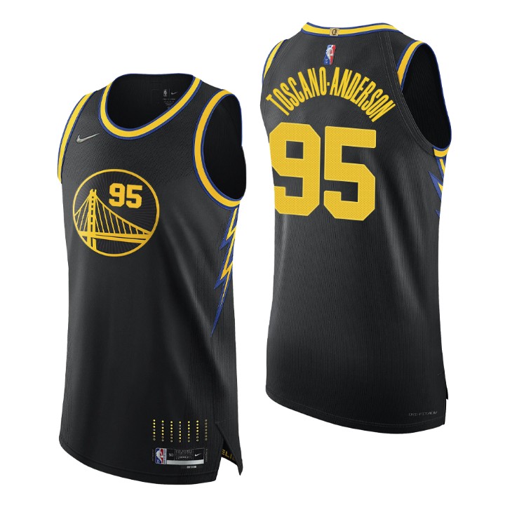 Golden State Warriors 2021-22 Nba 75th Juan Toscano-anderson Authentic Jersey City