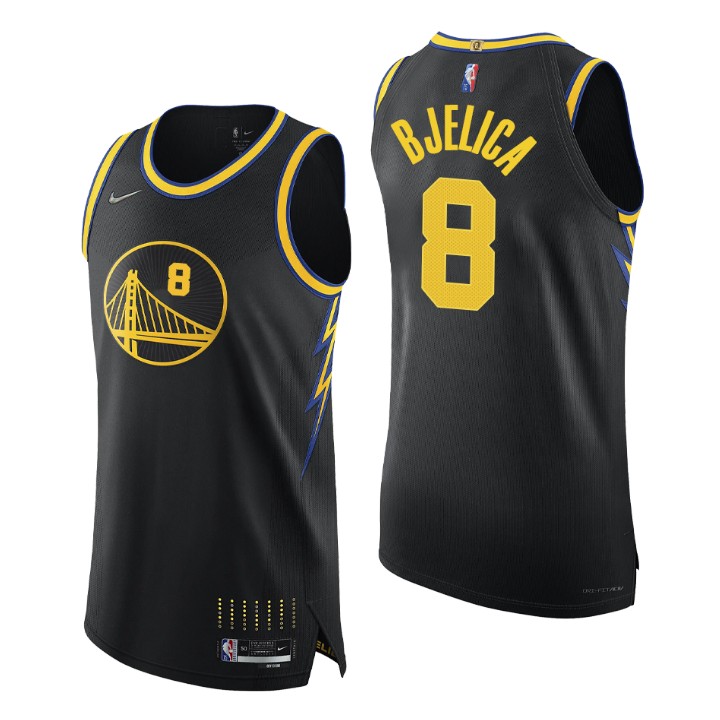 Golden State Warriors 2021-22 Nba 75th Nemanja Bjelica Authentic Jersey City