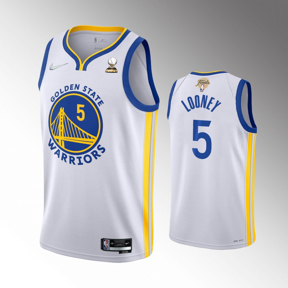 Golden State Warriors 2022 Western Conference Champions Kevon Looney White Association Edition Swingman Jersey