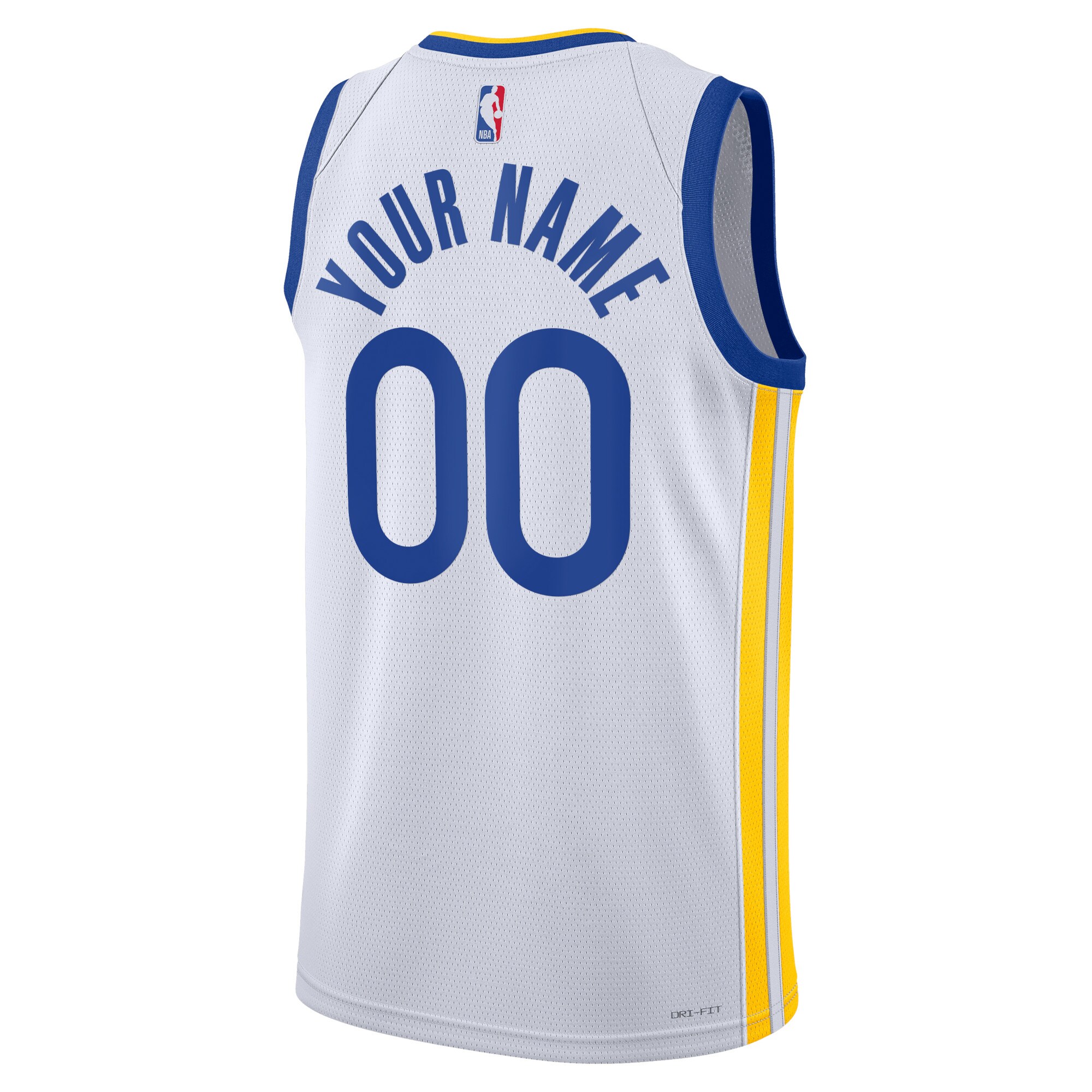 Alternative view of Golden State Warriors Association Swingman Jersey - Custom - Unisex - JS768 