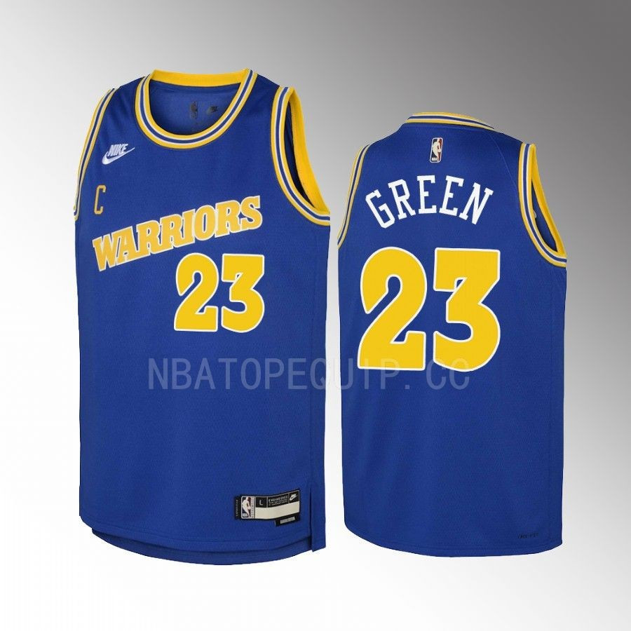 Golden State Warriors Draymond Green 23 Classic Edition Blue Youth Jersey Swingman - JS348 