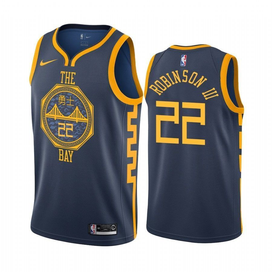 Golden State Warriors Glenn Robinson Iii 22 City Men's Jersey - JS712 
