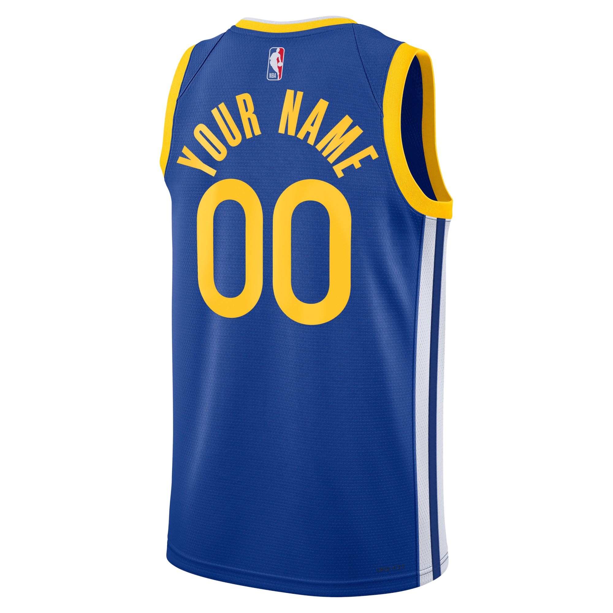 Alternative view of Golden State Warriors Icon Swingman Jersey - Custom - Unisex - JS837 