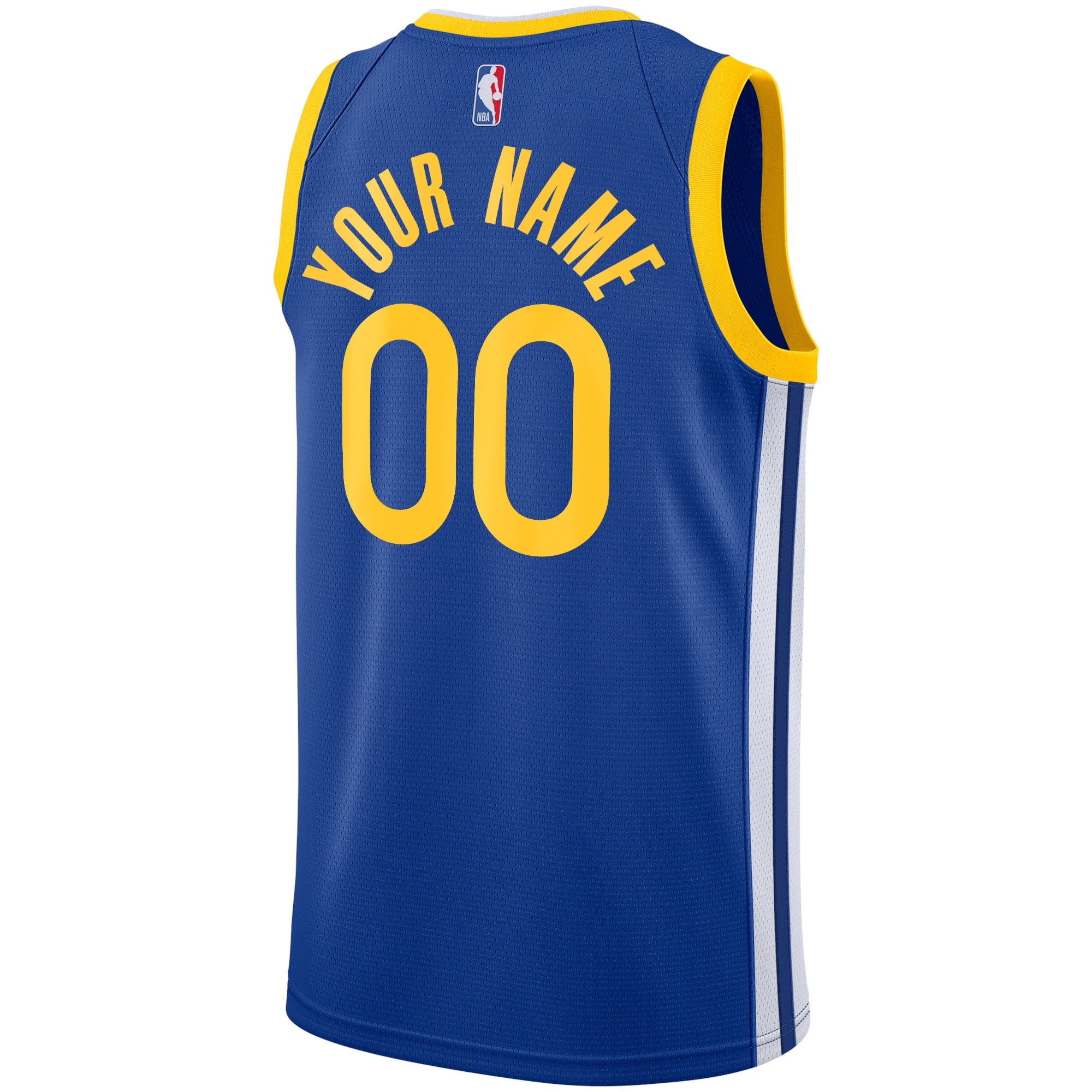 Alternative view of Golden State Warriors Icon Swingman Jersey - Custom - Youth - JS301 