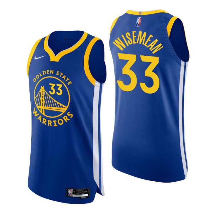 Golden State Warriors James Wiseman 75th Anniversary Authentic Jersey Icon