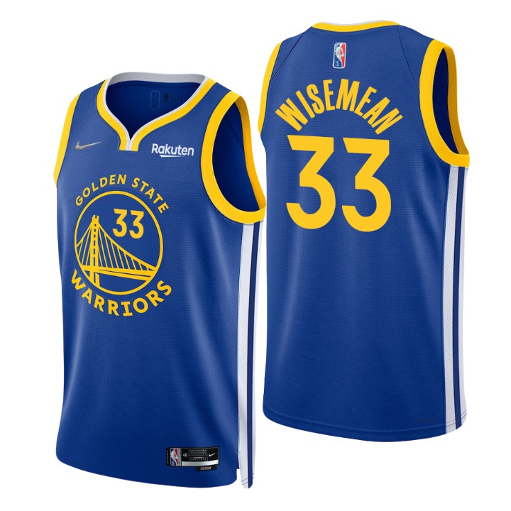 Golden State Warriors James Wiseman 75th Anniversary Diamond Jersey Icon