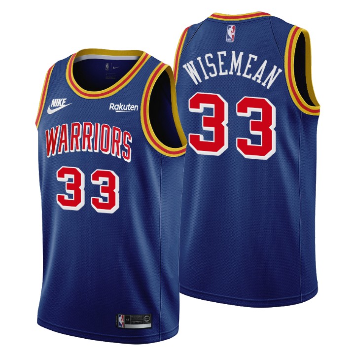 Golden State Warriors James Wiseman 75th Anniversary Jersey