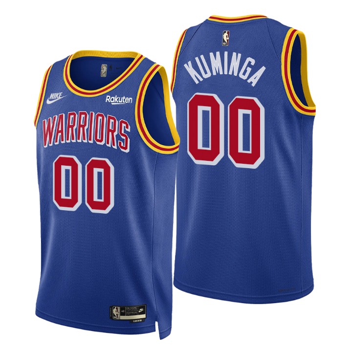Golden State Warriors Jonathan Kuminga 2021-22 75th Anniversary Classic Edition Year Zero Jersey