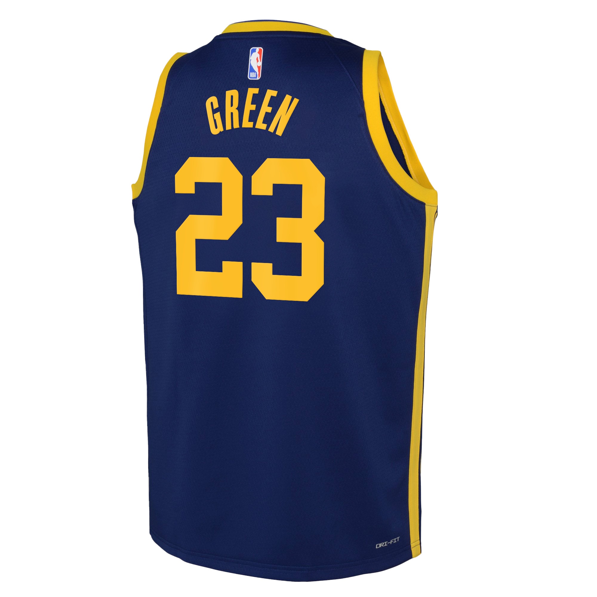 Alternative view of Golden State Warriors Jordan Statement Edition Swingman Jersey 22 - Blue - Draymond Green - Youth - JS761 