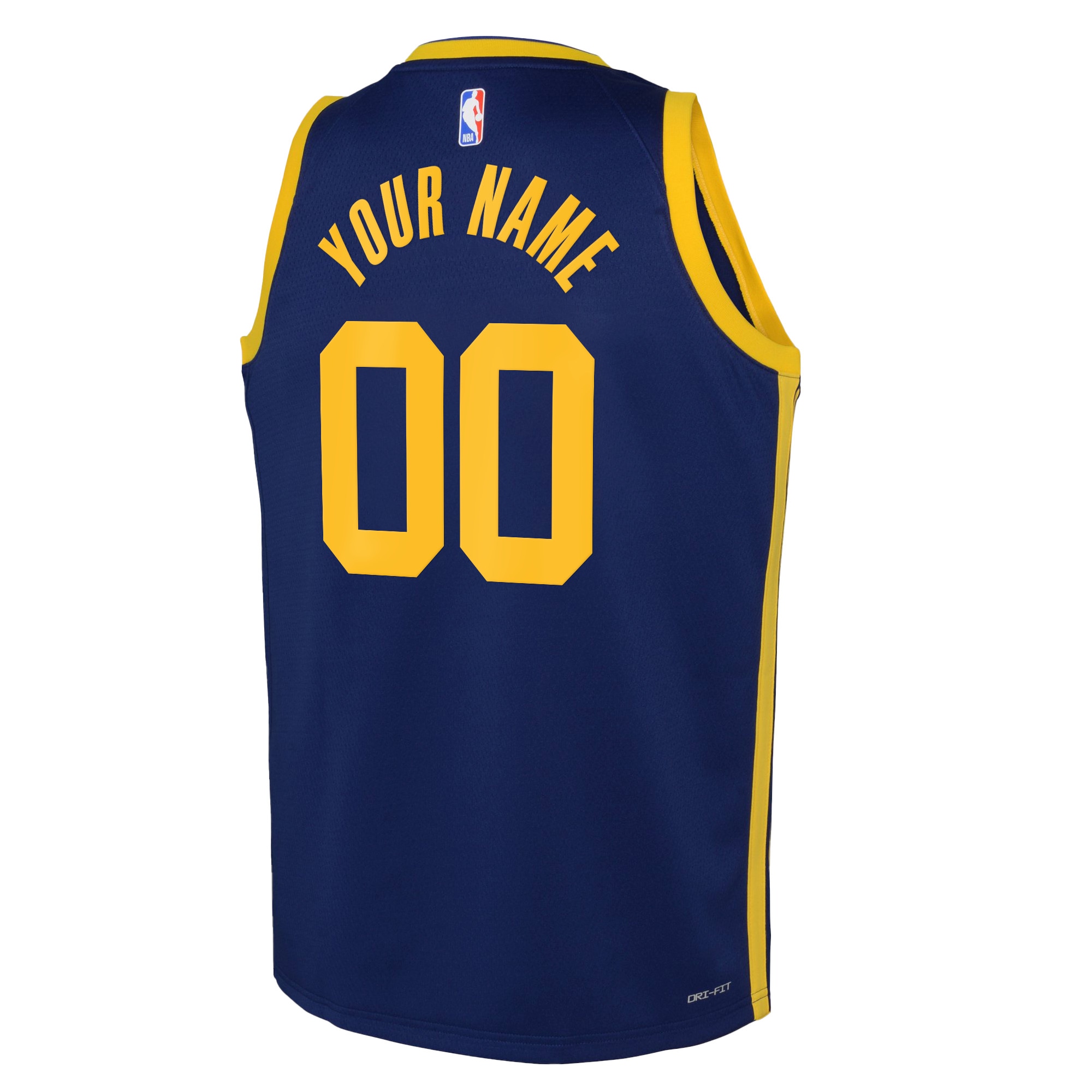 Alternative view of Golden State Warriors Jordan Statement Swingman Jersey 22 - Custom - Youth - JS916 