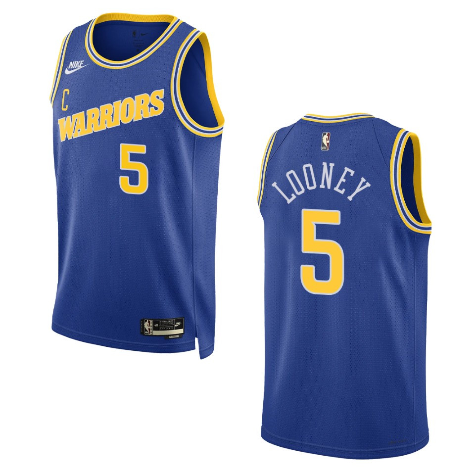 Golden State Warriors Kevon Looney Royal Swingman 2022-23 Classic Edition Jersey