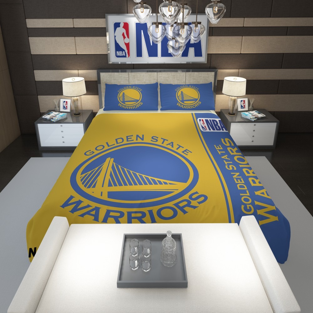 Golden State Warriors NBA Basketball Comforter - Custom Bedding Set