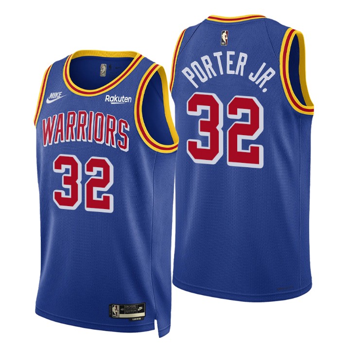 Golden State Warriors Otto Porter Jr. 2021-22 75th Anniversary Classic Edition Year Zero Jersey