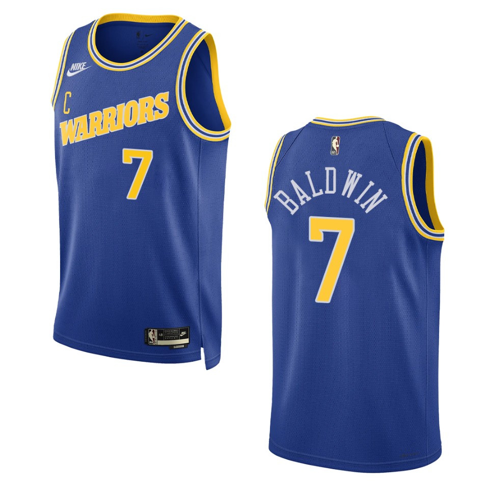 Golden State Warriors Patrick Baldwin Jr. Royal Swingman 2022-23 Classic Edition Jersey