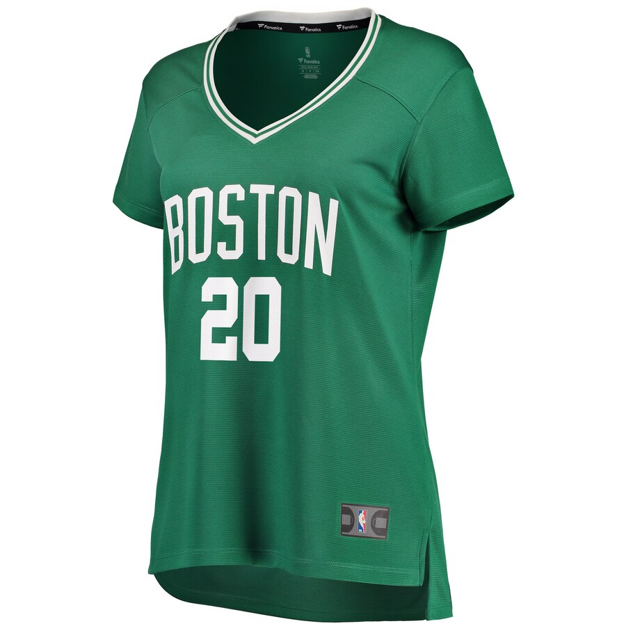Alternative view of Gordon Hayward Boston Celtics Fanatics Branded Women's Fast Break Iconic Edition Jersey - Green