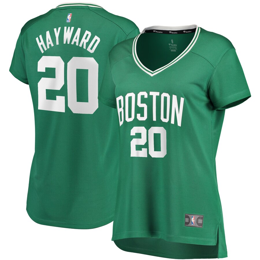 Gordon Hayward Boston Celtics Fanatics Branded Women's Fast Break Replica Player Jersey - Icon Edition - Black