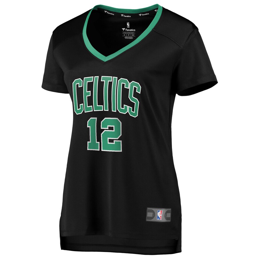 Alternative view of Grant Williams Boston Celtics Fanatics Branded Women's Fast Break Replica Player Jersey - Statement Edition - Black