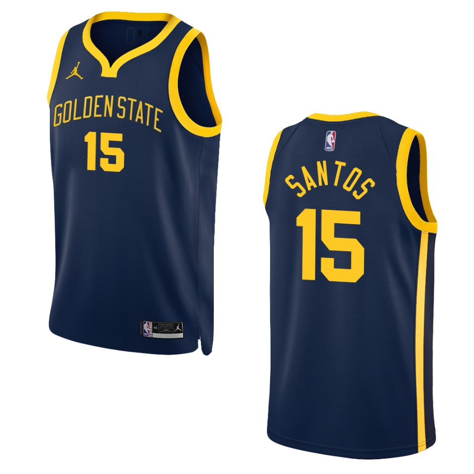 Gui Santos Navy Statement Edition 2022-23 Golden State Warriors Swingman Jersey