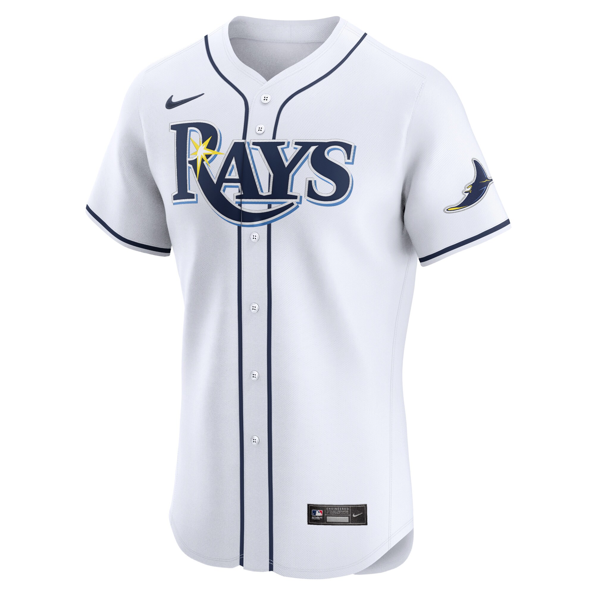 Alternative view of Harold Ramirez Tampa Bay Rays Home Elite Player Jersey - White