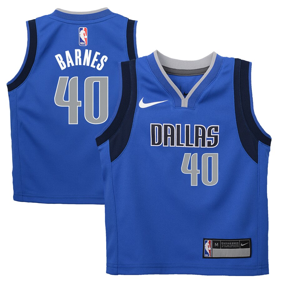 Harrison Barnes Dallas Mavericks Preschool Replica Jersey Royal - Icon Edition