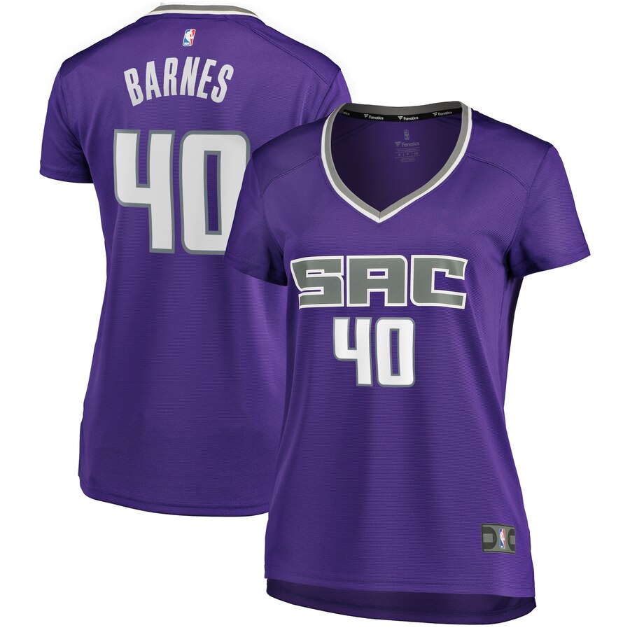 Harrison Barnes Sacramento Kings Fanatics Branded Women's Fast Break Player Replica Jersey - Icon Edition - Purple