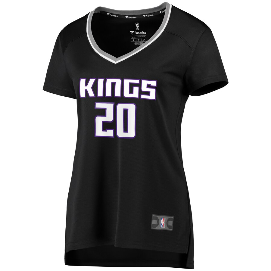 Alternative view of Harry Giles Iii Sacramento Kings Fanatics Branded Women's Fast Break Player Replica Jersey - Statement Edition - Black
