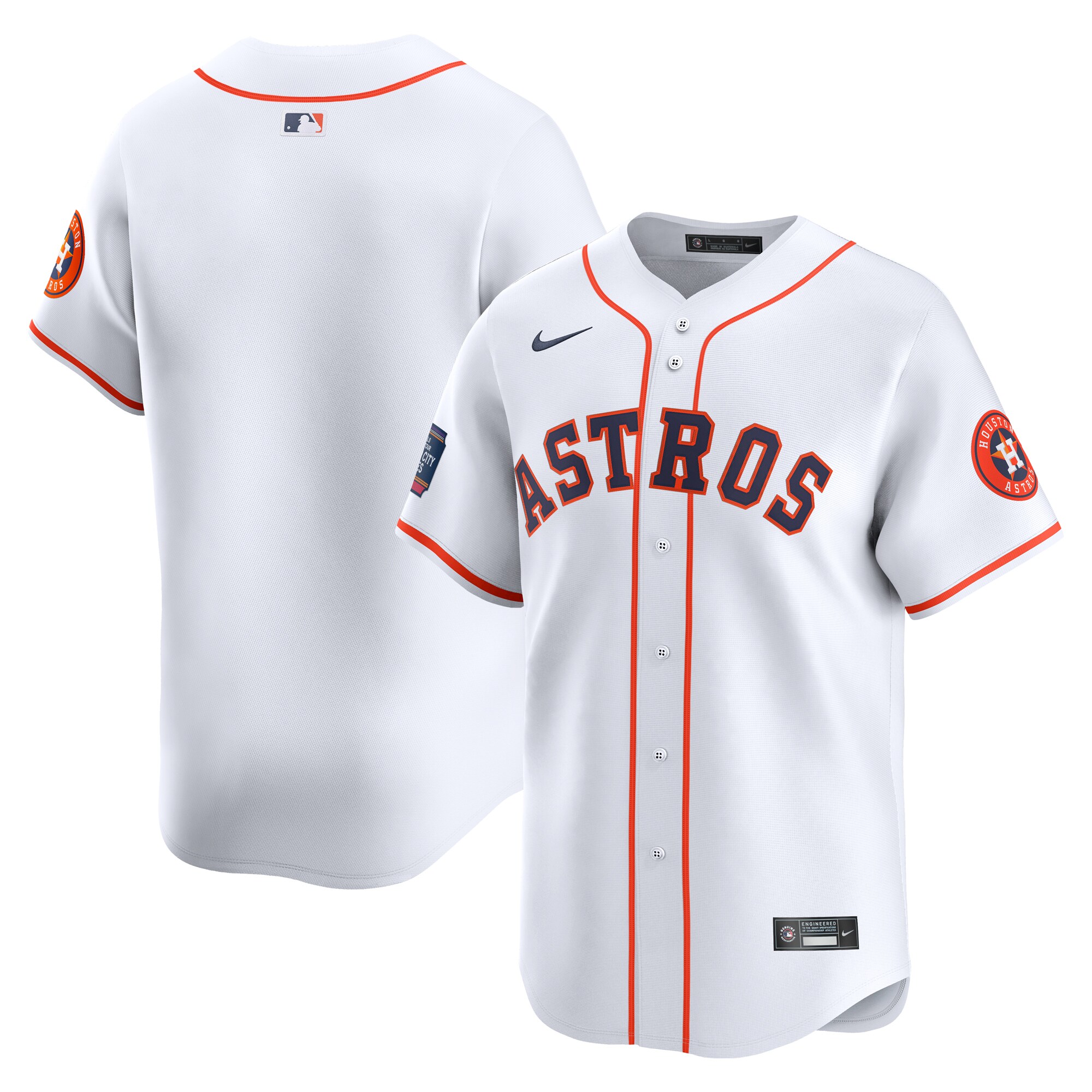 Houston Astros 2024 Mlb World Tour Mexico City Series Home Limited JerseyÃƒâ€šÃ‚Â ÃƒÂ¢Ã¢â€šÂ¬Ã¢â‚¬Å“ White