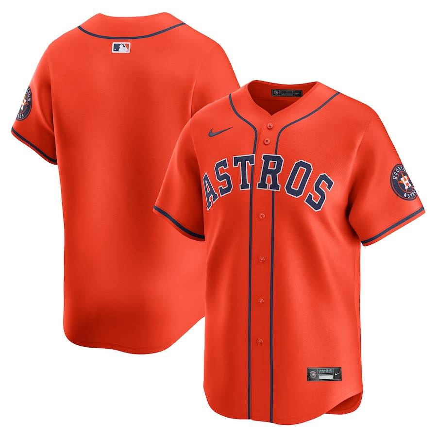 Houston Astros Alternate Limited Men Jersey - Orange 