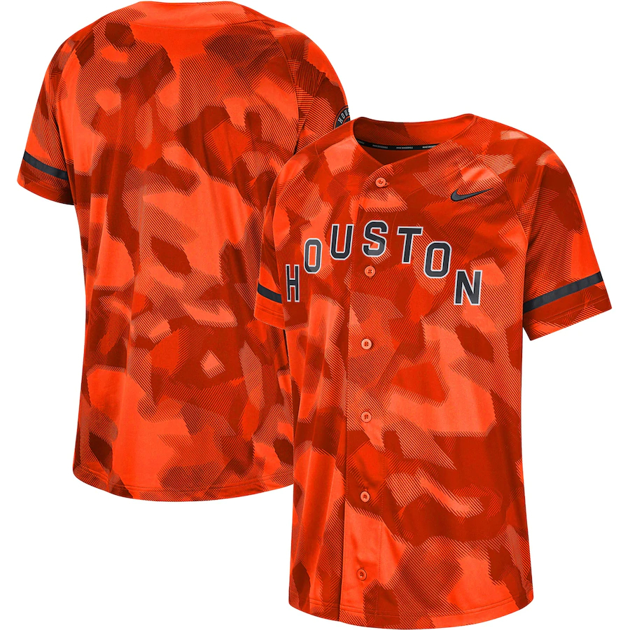 Houston Astros Camo Jersey – Orange