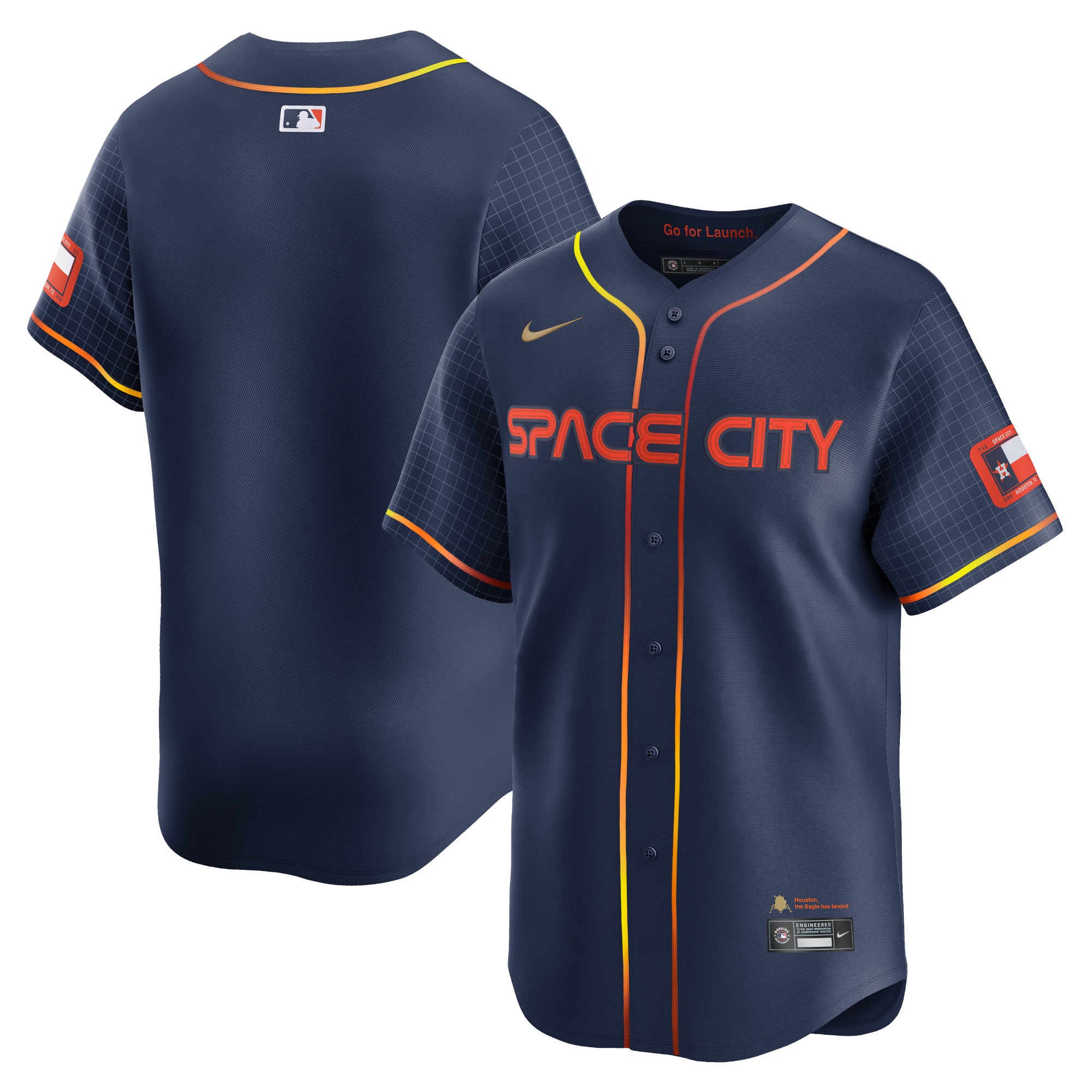 Houston Astros City Connect Limited Jersey - Navy