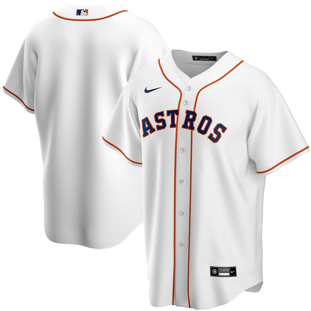 Houston Astros Home 2020 Team Jersey - White Color