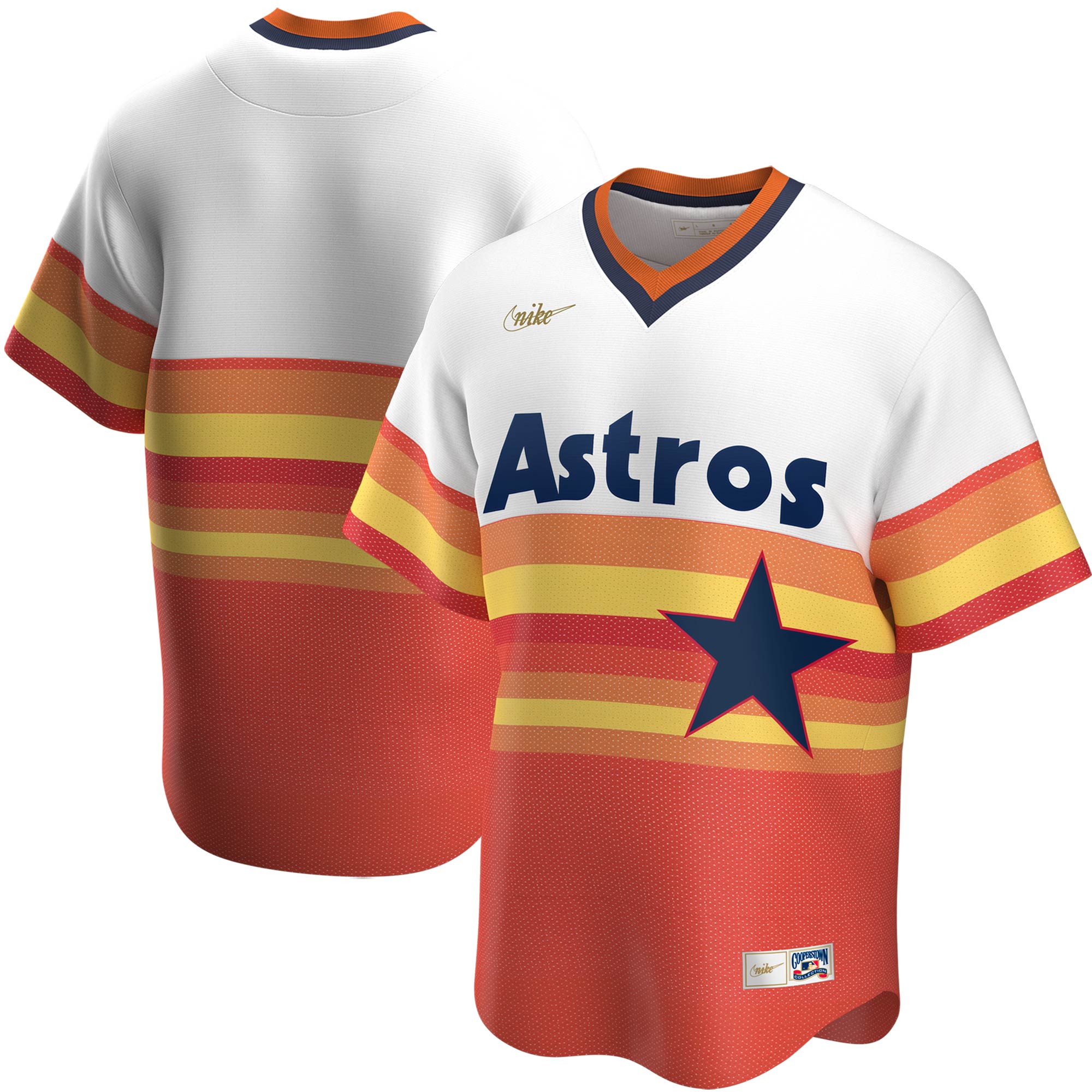 Houston Astros Home Cooperstown Collection Team Jersey – White