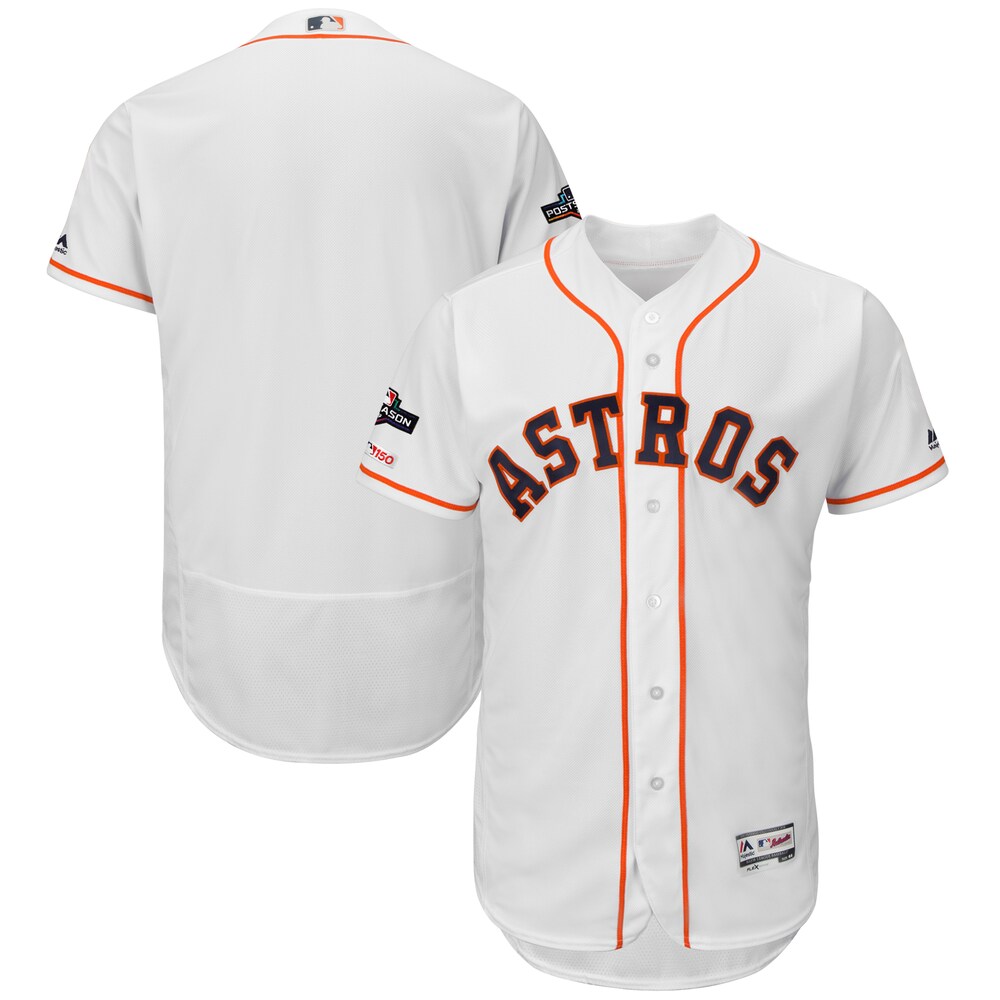 Houston Astros Majestic 2019 Postseason Flex Base Team Jersey - White