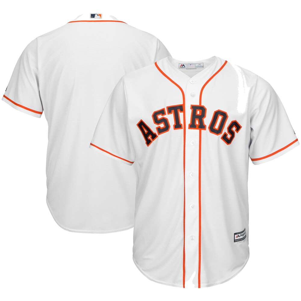 Houston Astros Majestic Big & Tall Home Cool Base Team Jersey - White
