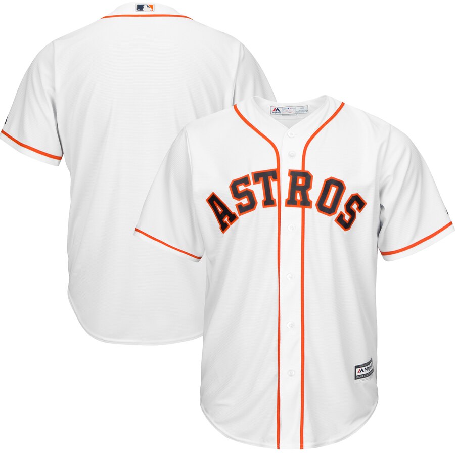 Houston Astros Majestic Official Cool Base Jersey – White