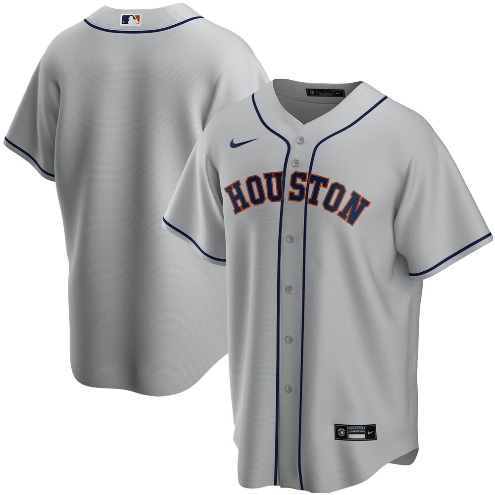 Houston Astros Road 2020 Team Jersey - Gray Color