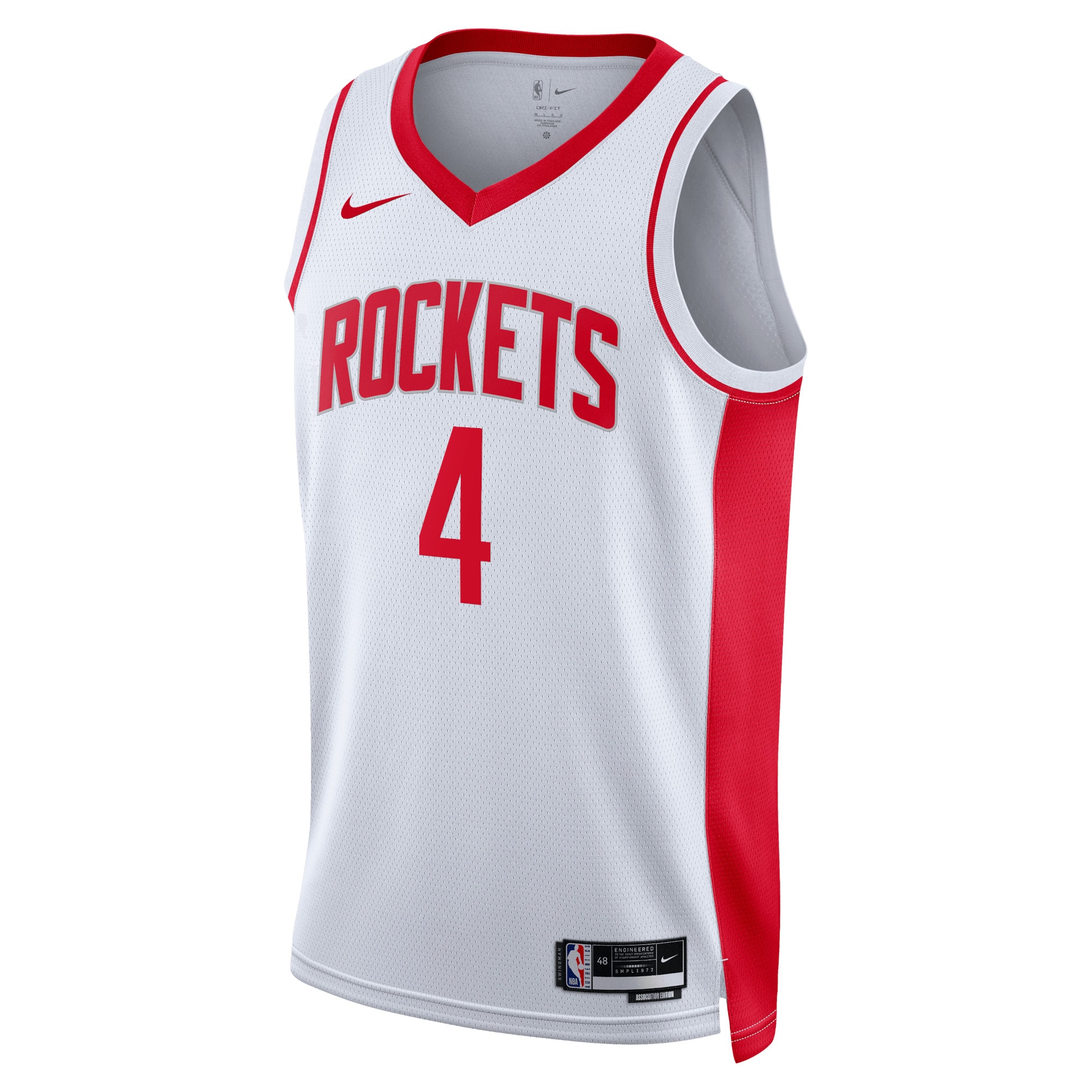 Houston Rockets Association Edition Swingman Jersey - White - Jalen Green - Unisex - JS123 