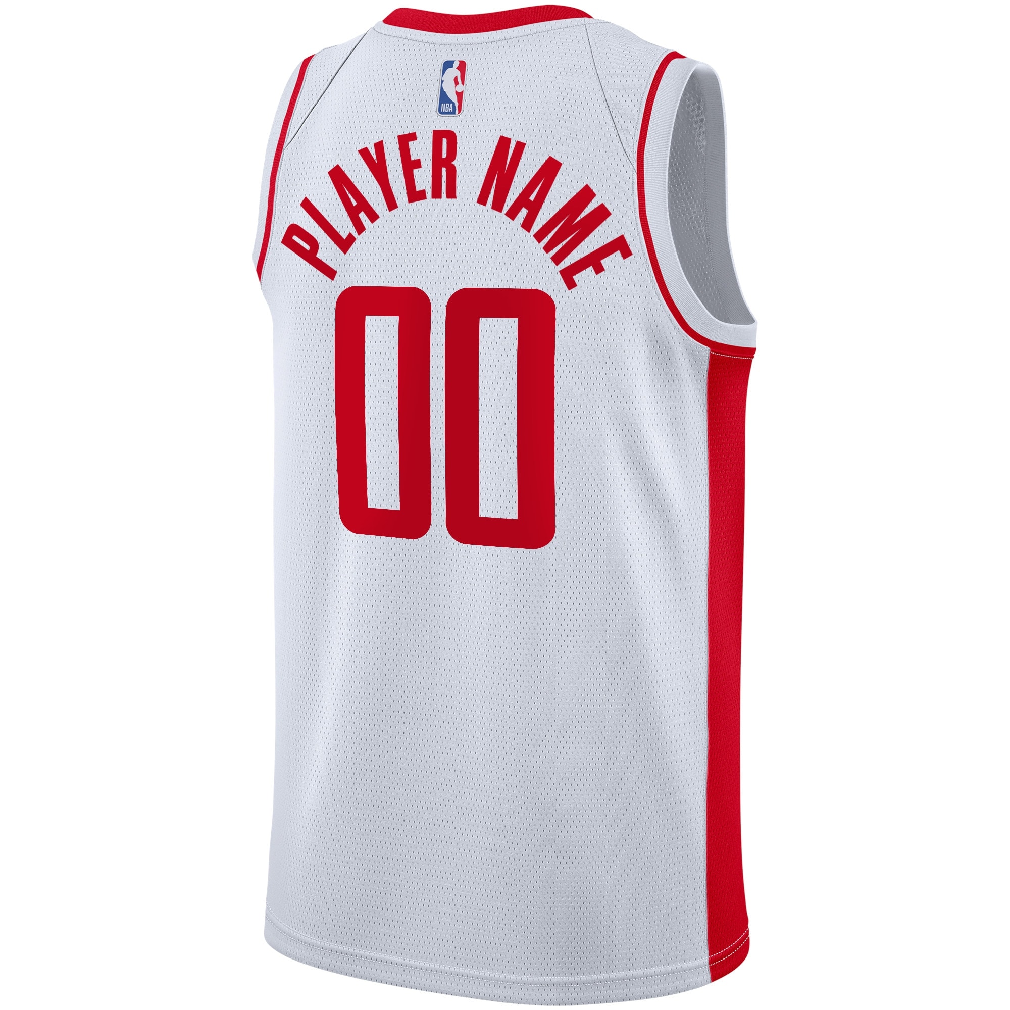 Alternative view of Houston Rockets Association Swingman Jersey - Custom - Mens - JS974 