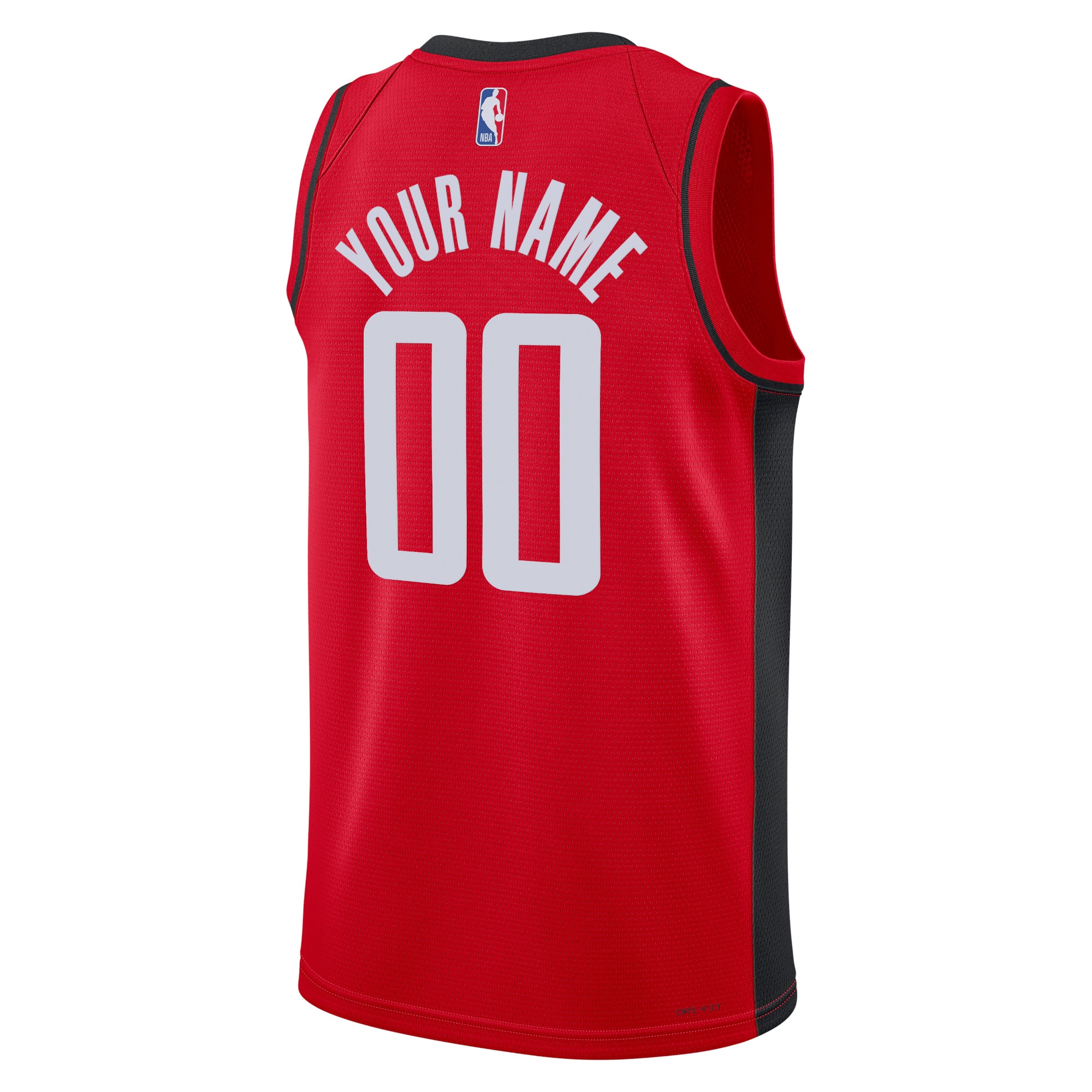 Alternative view of Houston Rockets Icon Swingman Jersey - Custom - Unisex - JS818 