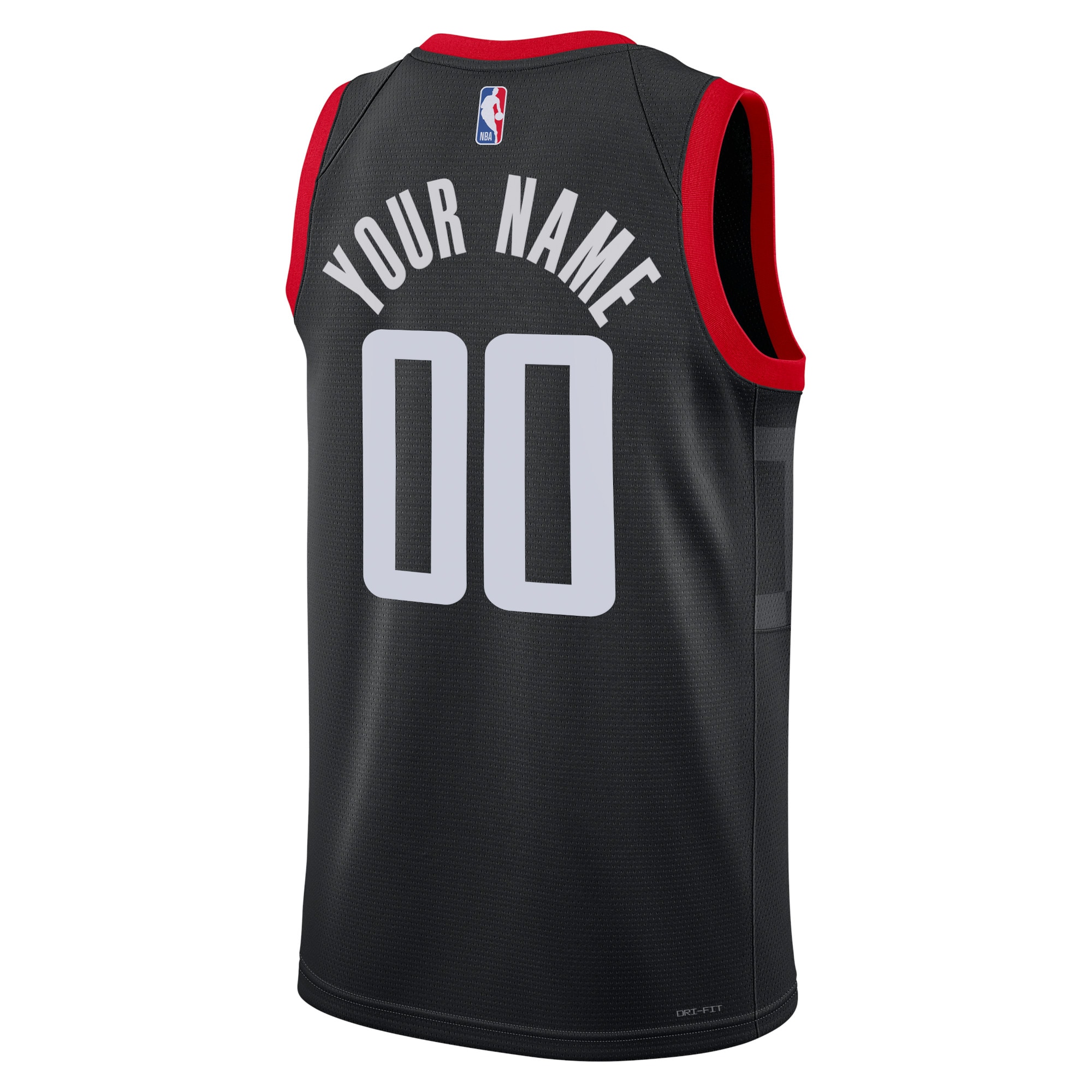 Alternative view of Houston Rockets Jordan Statement Swingman Jersey - Custom - Unisex - JS728 