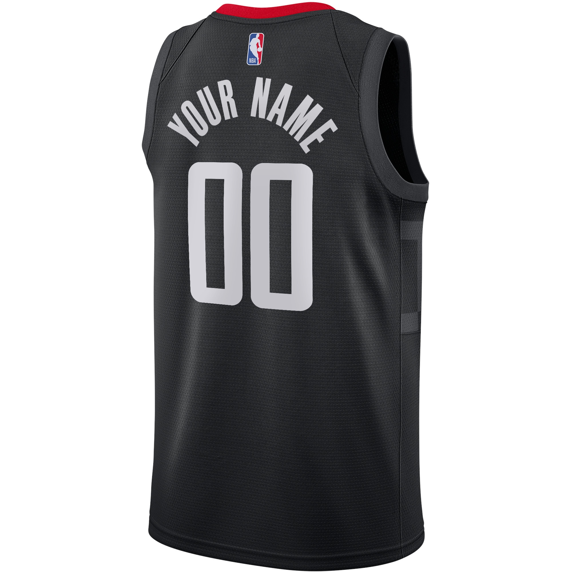 Alternative view of Houston Rockets Jordan Statement Swingman Jersey - Custom - Youth - JS628 