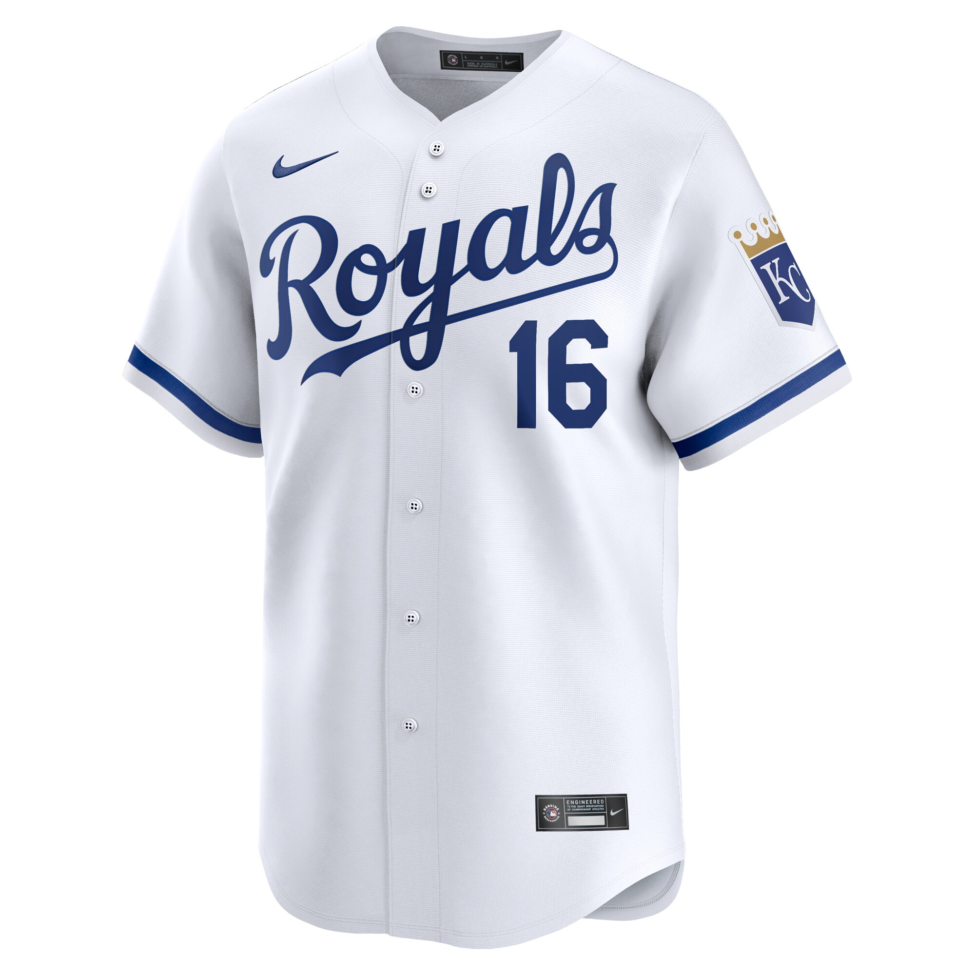 Alternative view of Hunter Renfroe Kansas City Royals Home Limited Player JerseyÃƒâ€šÃ‚Â ÃƒÂ¢Ã¢â€šÂ¬Ã¢â‚¬Å“ White