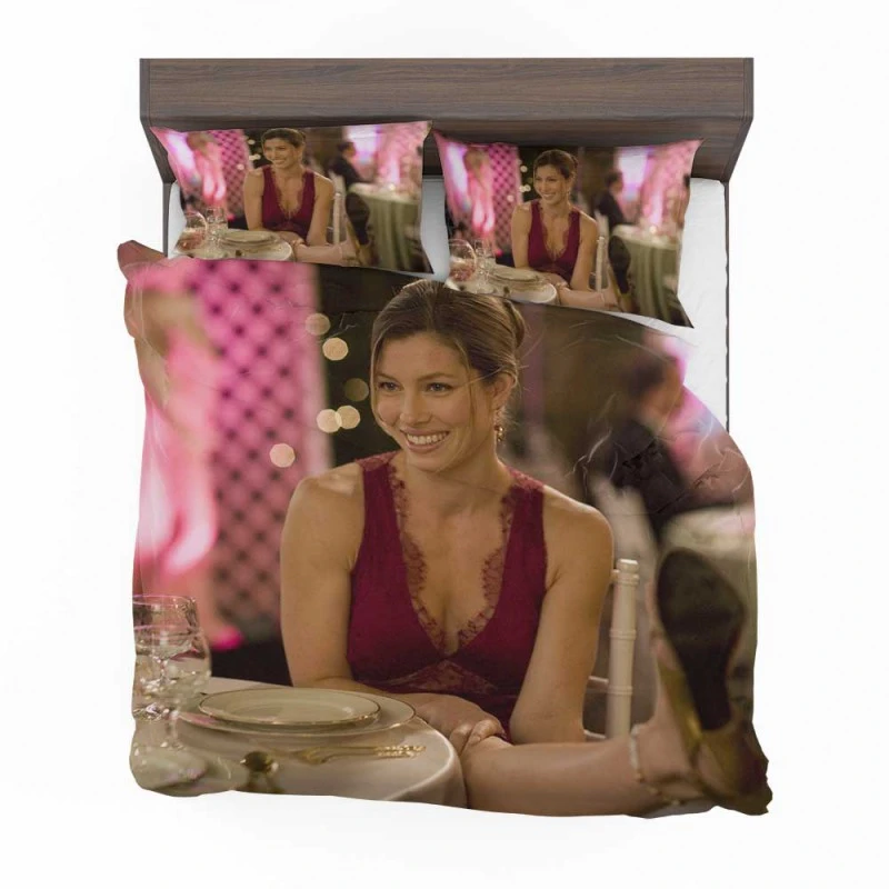 Alternative view of I Now Pronounce You Chuck And Larry Movie Jessica Biel Bedding Set - Custom Bedding Set