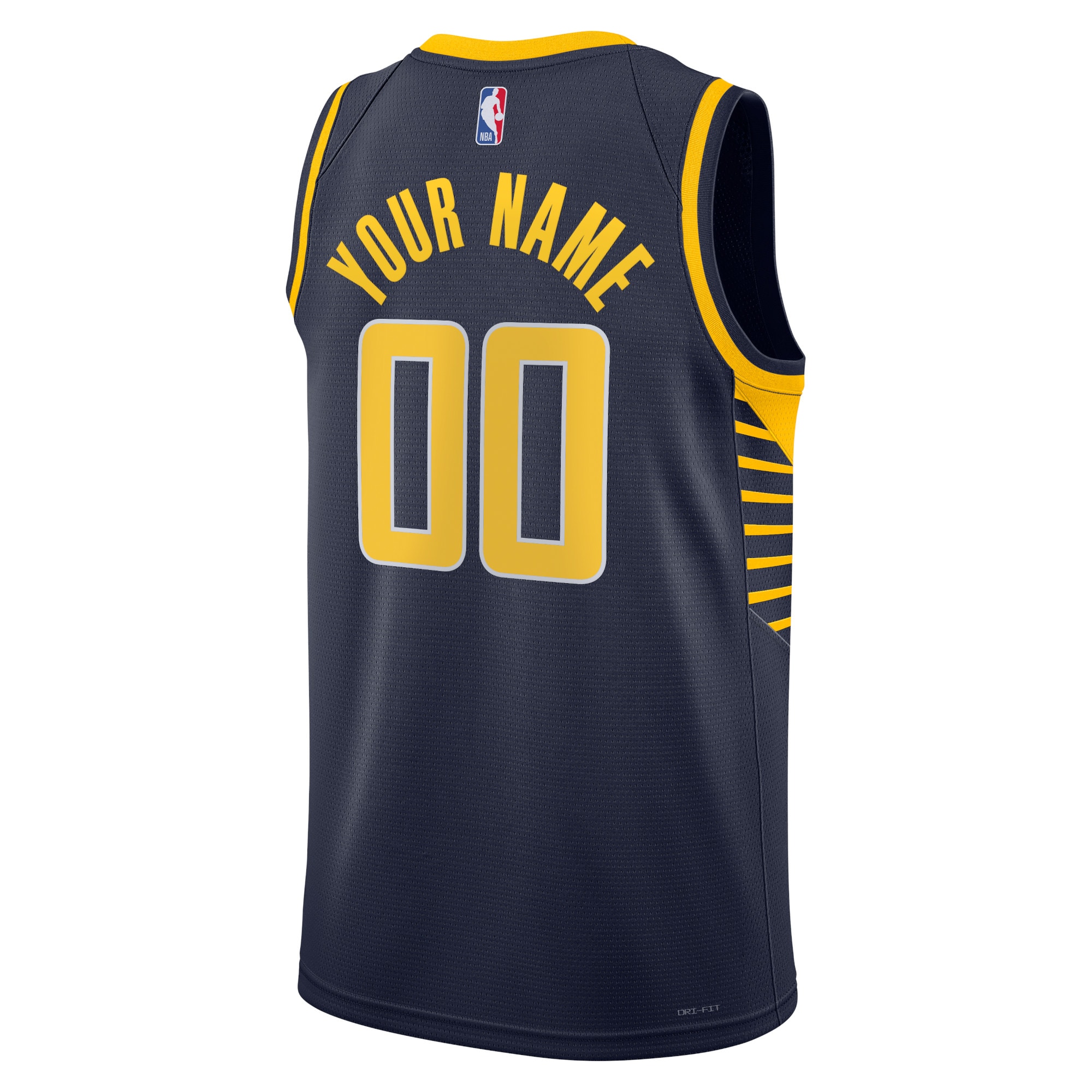 Alternative view of Indiana Pacers Icon Swingman Jersey - Custom - Unisex - JS498 