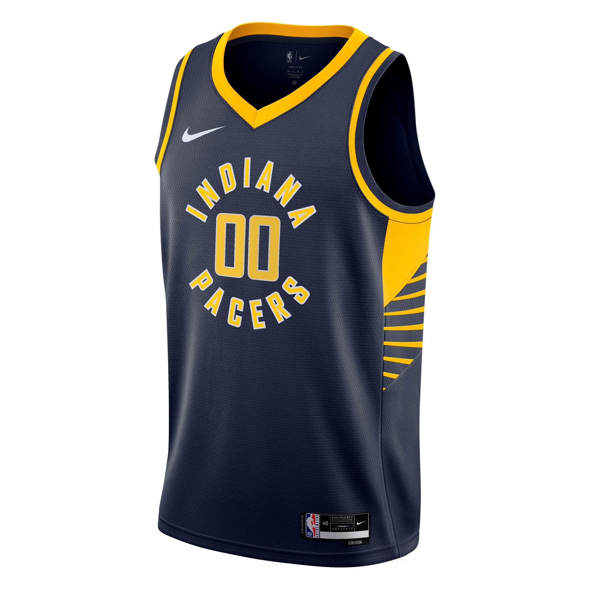 Alternative view of Indiana Pacers Icon Swingman Jersey - Custom - Youth - JS746 